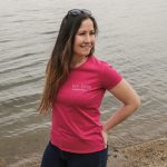 Színes női póló - MAGENTA