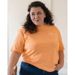 Színes női póló - barack