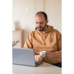 Férfi kapucnis pulóver - barna