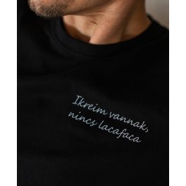 Ikreim vanna, nincs lacafaca - férfi póló, szív nélkül