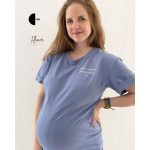 NANA szoptatós póló - áfonya